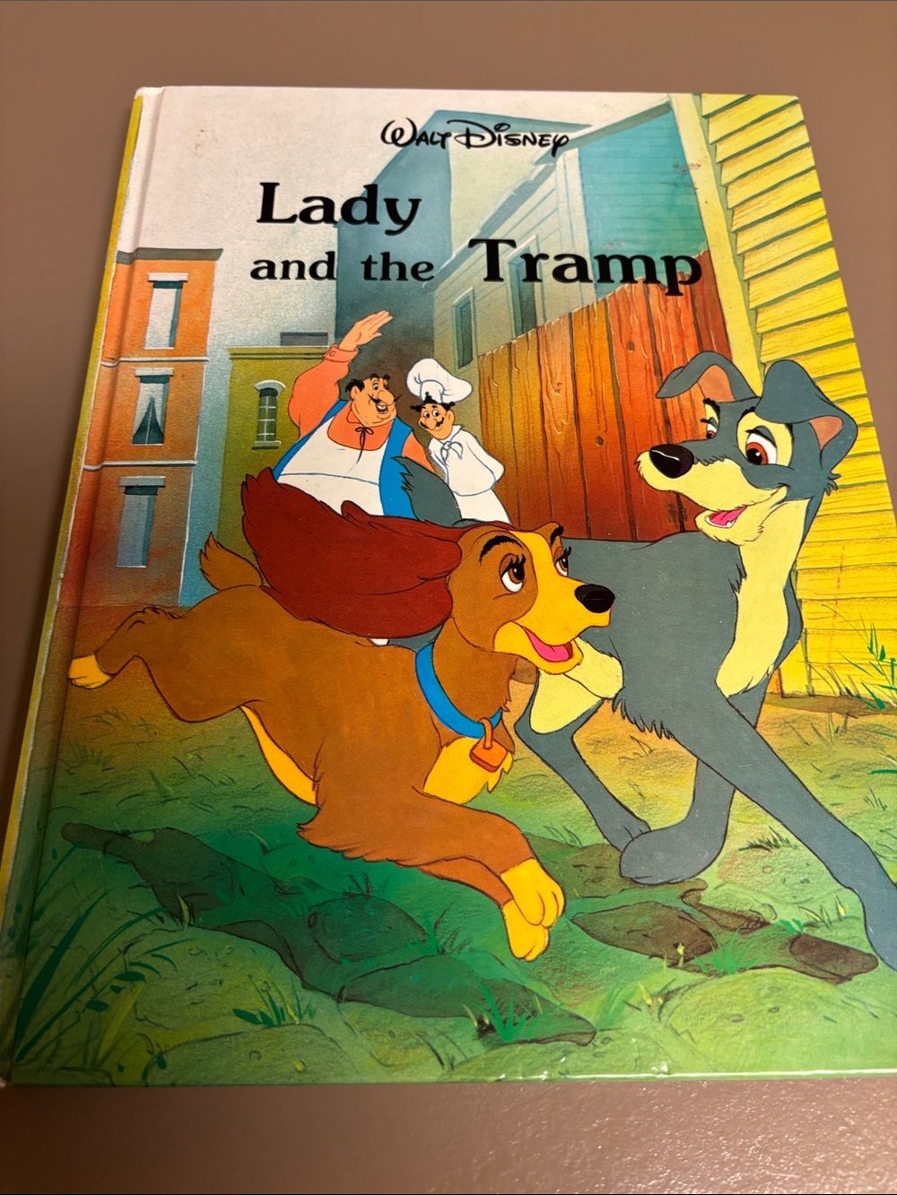 Disney Lady and the Tramp Colorful Storybook